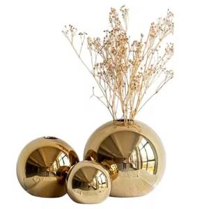 Vintage Style Metal <b>Vase</b> Handmade Decorative Floral Holder For Living Room And Modern Home Decoration - Product Image 6