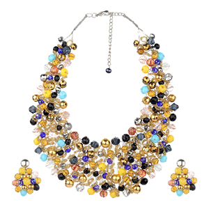 Elegante collar de estilo bohemio Último diseño con cuentas de semillas de colores y gargantilla de hebra de perlas Estilo religioso ¡Compre ahora! - Product Image 3