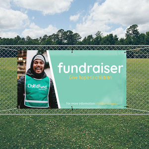 高品质圣诞促销重型定制横幅印刷热卖横幅促销 - Product Image 4