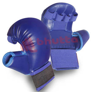 Professional Manufacturing <b>Karate</b> Gloves <b>Equipment</b> Training Hand Mitts Gloves For Sale Gold Cowhide Leather <b>Karate</b> Gloves - Product Image 4