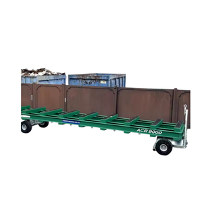 Remolque Baldi de alta calidad de producción italiana ACR 9.000-9.000Kg de capacidad Remolque de transporte pesado de alto rendimiento en industrias - Product Image 1