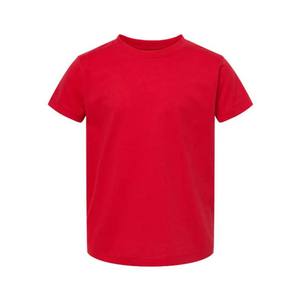 Camisetas de manga corta con cuello redondo impresas personalizadas para niños Camisetas de estilo casual de alta calidad de punto de algodón originales para niños - Product Image 3