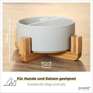 Modern Design FT05 Pet Food Tray Eco-Friendly BPA-Free Plastic with Wooden Grain Texture OEM Supported From Vietnam - Product Image 6