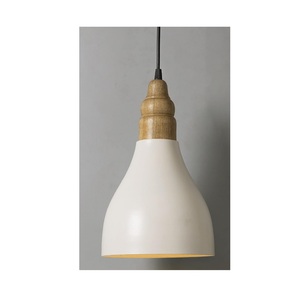 Accessoires de décoration Lampe suspendue Design le plus tendance New Look Lampe suspendue de couleur blanche et brune Décoration de bar d'hôtel - Product Image 1