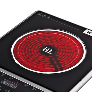 Portable Electric Induction <b>Cooktop</b> with Touch Control Timer and Temperature Settings for Fast Heating in Home and Commercial - Product Image 5