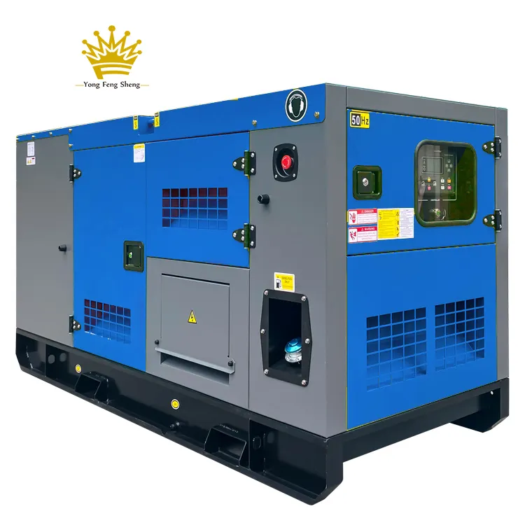 10KVA cummis เครื่องปั่นไฟฟ้าดีเซลแบบ80KW 20KW 50 150kw กลุ่ม70kw