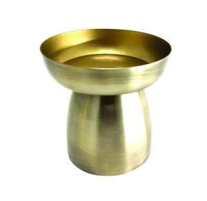 Modern Style Matt Black Aluminum T Light <b>Holder</b> <b>Glass</b> Candelabra Candle <b>Stand</b> for Home and Wedding Decor - Product Image 3