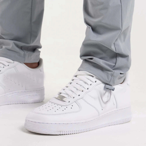 Pantalones cargo informales de cintura media con estilo personalizados al por mayor para hombres funcionales con bolsillos seguros con cremallera cordón ajustable - Product Image 6