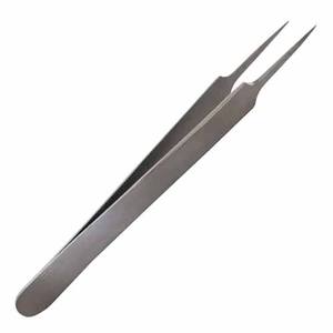 Fly Tying Fishing Tweezers Stainless Steel straight pointed tip fishing tweezers - Product Image 2