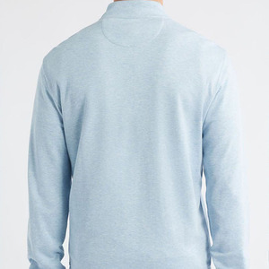 Sudadera Extra Grande Personalizada para Hombre, Media Cremallera, Ligera, 100% Algodón, Sudadera con Cierre de Cremallera, Venta al por Mayor, Marca Privada - Product Image 4