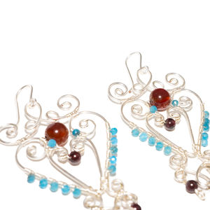 Pendientes de Mariposa Grandes al por Mayor de beGems para Mujer, Joyería de Diseño Audaz - Product Image 1