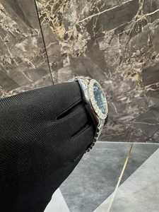 แหวนเงินแท้ 925 สำหรับผู้ชาย/ยูนิเซ็กซ์ สไตล์ฮิปฮอป ประดับเพชรโมอิสซาไนต์ พร้อมกล่องของขวัญ - Product Image 6