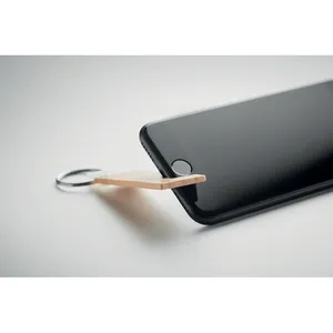 Portachiavi Ecologici in Bambù GANKEY, Supporto per Gadget Ecosostenibili - Product Image 1