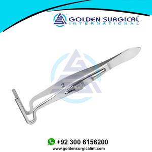 คีมหนีบ ptosis สแตนเลส berke 27มม. พร้อมขากรรไกรแบบเลื่อน2033ปากยาว - Product Image 2