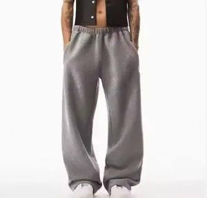 Pantalon large à taille haute pour homme, style streetwear, décontracté, confortable, coupe ample, extensible, respirant - Product Image 6