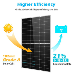 SunGold Power 450W Monocrystalline PERC <b>Solar</b> <b>Panel</b> | 20.79% Efficiency | IP68 J-Box & <b>Connectors</b> | UL 61730 + CEC Listed - Product Image 3