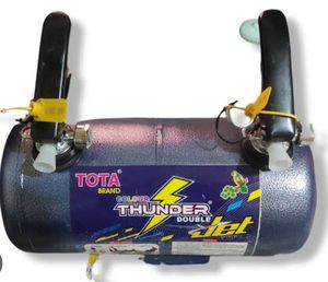 Pistola de Polvo de Doble Chorro de Alta Demanda, 4 kg, Doble Boquilla, Impermeable, Ecológica, Cilindro Seguro para Graduación y Acción de Gracias - Product Image 6