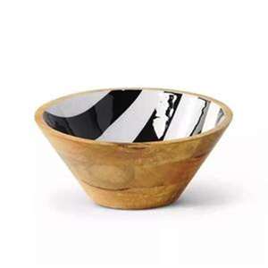 UNIQUE Bols tournés en bois Plateau de saladier le plus vendu Taille personnalisée Fabriqué en Inde - Product Image 4