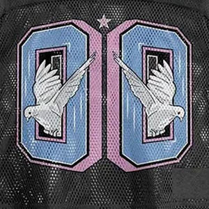 2025 hombres impresión personalizada Plus diseño casual manga corta Regular Boxy Fit malla Jersey Streetwear estilo de moda punto - Product Image 6