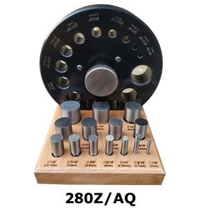 Ensemble de coupe-disque de 14 poinçons avec support en bois outils de fabrication de bijoux utilisés pour l'outil de bijoux vente entière prix chaud - Product Image 1