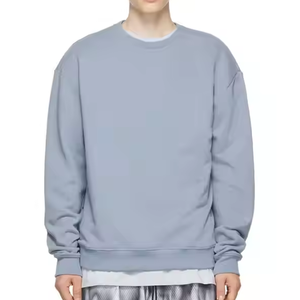 Sweat-shirt en molleton à manches longues pour homme, polyester/coton, couleur unie, thermique, respirant, décontracté, automne, logo personnalisé, numérique - Product Image 6
