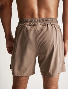 Short de survêtement style High Street pour hommes avec cordon de serrage à la taille motif solide écologique pour les entraînements de gymnastique et les activités de plein air - Product Image 3