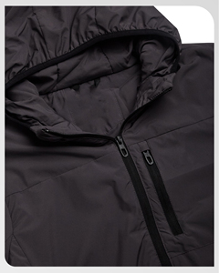 Men's Lightweight Windproof Waterproof Quilted Softshell <b>Jacket</b> Winter <b>Workouts</b> Zipper Closure Stand Collar Embroidery Athletic - Product Image 4