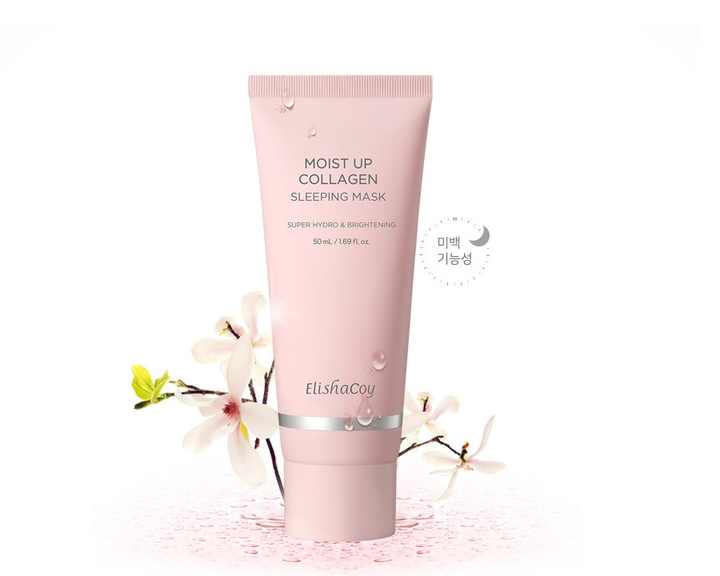 KOREAN COSMETICS ELISHACOY MOIST UP COLLAGEN SLEEPING MASK 50ML SUPER