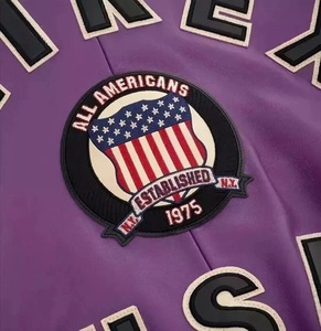 Áo khoác bomber da bò thật Avirex nam, mẫu mới, bán buôn, may đo, size lớn - Product Image 4