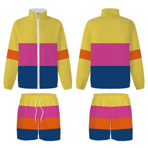 Conjunto de chándal cortavientos de la mejor calidad para hombre, conjuntos de dos piezas de talla grande hechos en Pakistán - Product Image 3