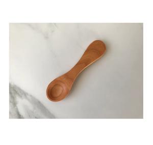 Mini cuillère en bois Mini cuillères en bois écologiques Cuillère de cuisine en bois naturel artisanat brillant poli alimentaire sûr - Product Image 1
