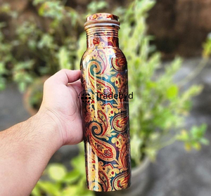 Lightweight and Stylish Copper Student Bottle Plastic Drinkware for College and School Hydration Tradebyd - Product Image 3