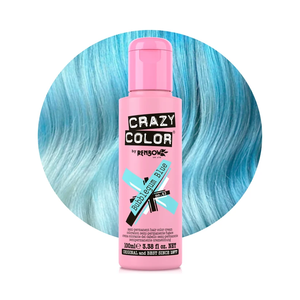 Tinta per Capelli Semipermanente Blu Bubblegum Crazy Color, Vegana, Senza Ammoniaca, Colore a Lunga Durata - Product Image 1