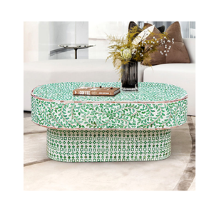 Mesa de centro con incrustaciones de madreperla de tendencia caliente con diseño bohemio ecológico para muebles de sala de estar al por mayor de Vietnam - Product Image 6