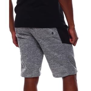 2024 hommes broderie personnalisée Tech polaire Sweat Shorts taille élastique cordon solide motif été Streetwear avec poches latérales - Product Image 2