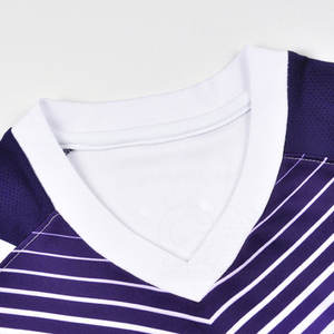 Maillots de football français à manches longues et courtes, maillots de football d'équipe de club de sport personnalisés, maillots de football sublimés, uniformes à vendre - Product Image 4