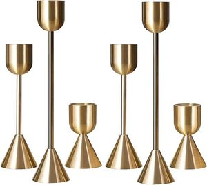 Handmade Eco-Friendly High Quality Metal <b>Candlestick</b> Holder Modern Design Customized Shape Color for Home Decoration Christmas - Product Image 5