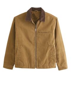 Logotipo personalizado desgastado de lona de alta resistencia Formal primavera trabajador Detroit chaqueta con bordado frontal para hombre - Product Image 5