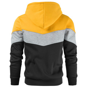 Sudadera con Capucha para Hombre 100% Algodón, Diseño Plover, Nueva Moda, Talla Grande, con Patrón 3D, Venta Caliente, Sudadera con Paneles para Hombre - Product Image 5