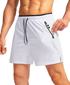 Pantalones cortos personalizados al por mayor para hombre, transpirables, de secado rápido, ligeros, de secado rápido con bolsillo - Product Image 1