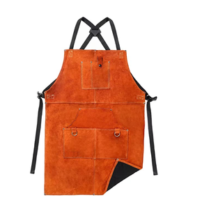 Delantales de soldadura con logotipo personalizado impreso, calidad Premium, nuevo diseño, disponibles a precio al por mayor más barato para la venta - Product Image 4