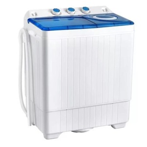 GOOD Top Quality <b>Compact</b> <b>Twin</b> <b>Tub</b> <b>Portable</b> <b>Mini</b> <b>Washing</b> <b>Machine</b> 26lbs Capacity Original - Product Image 1