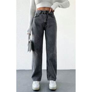 Jean en denim gris ample et décontracté style streetwear, vente en gros B2B, écologique, pour usage quotidien, tailles 26 à 40 - Product Image 3