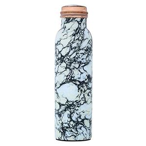High Quality Pure Meena Printed Copper Water Bottle in Different Styles with Premium Packaging Made in India - Product Image 1