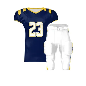 Wholesale Custom Professional American Football Uniform Promotional Design Cheap Price American Football Uniform