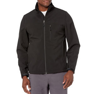 Veste softshell Offre Spéciale vente en gros veste softshell à fermeture éclair veste coupe-vent imperméable de camping léger pour hommes - Product Image 6