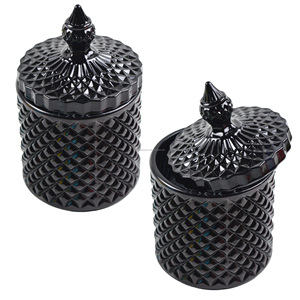 โถเทียนเคลือบขี้ผึ้งโลหะ,เทียนรถเข็นเชิงเทียนเชิงเทียนสีชาทันสมัยสำหรับตกแต่งบ้านและออกแบบงานแต่งงาน - Product Image 5