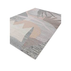 พรมโอเรนดา แฟลตวีฟส์ วูลและวิสโคส สีเทาและสีดำ ลายพิมพ์-Adwv-13067 - Product Image 2