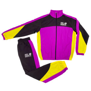 Conjunto de chándal cortavientos de nailon impermeable para hombre de alta calidad XL Soft Sell Sportswear Logo Lightweight Piping Running - Product Image 1