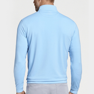 . Fermeture éclair quart de golf lisse avec coupe sur mesure tissu respirant assure la gestion de la transpiration - Product Image 1